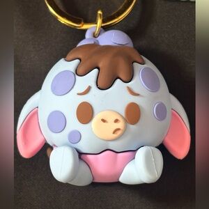 Disney Munchlings Eeyore Blueberry Muffin Keychain Charm Baked Treats Series